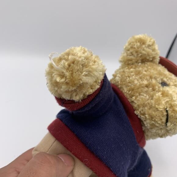 Vintage Dan Dee Collector's Choice Teddy Bear Golfer 9” Kid's Toy Small Cute - Picture 9 of 9
